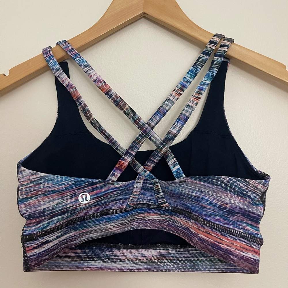 lululemon athletica Colorful Patterned Sports Bra - Picture 4 of 5